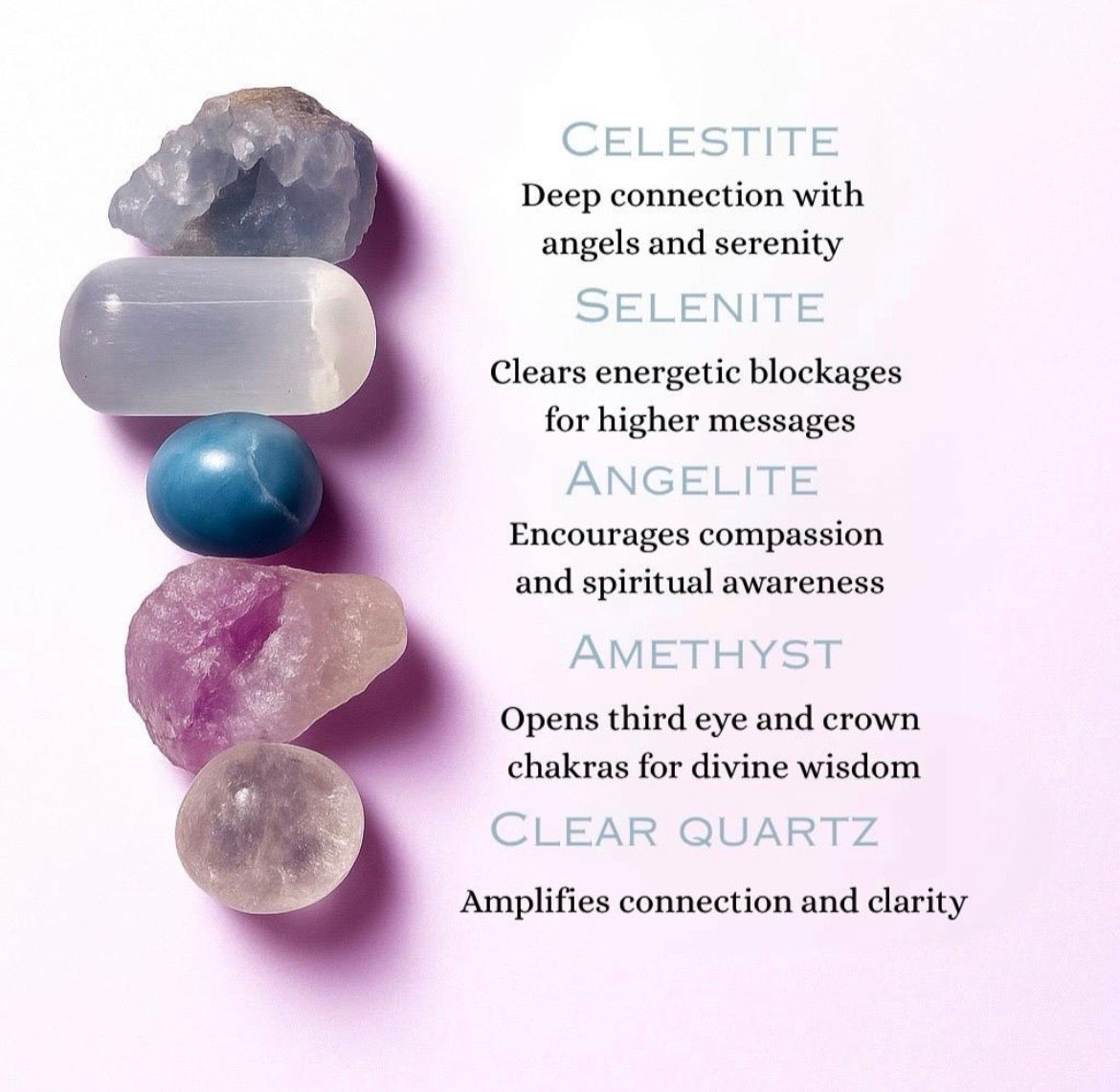 Angelic Guidance & Divine Communication Crystal Kit
