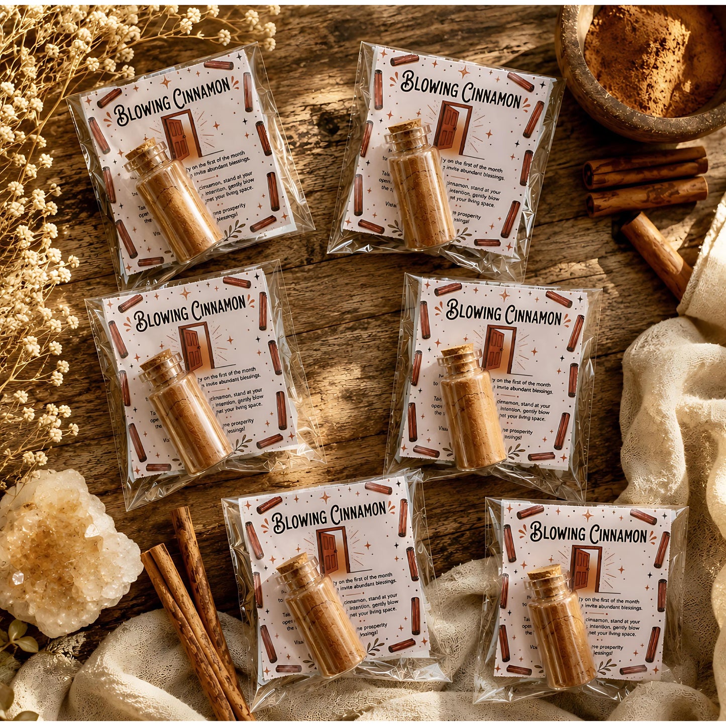 Blowing Cinnamon Ritual Kit
