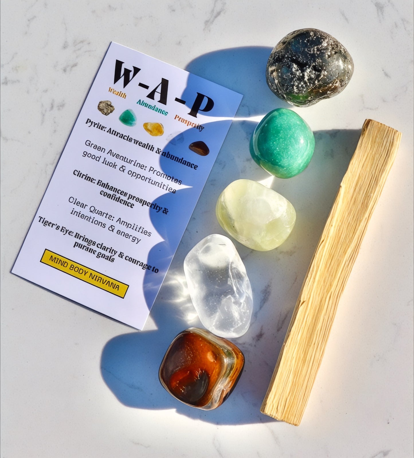 Wealth • Abundance • Prosperity Crystal Kit