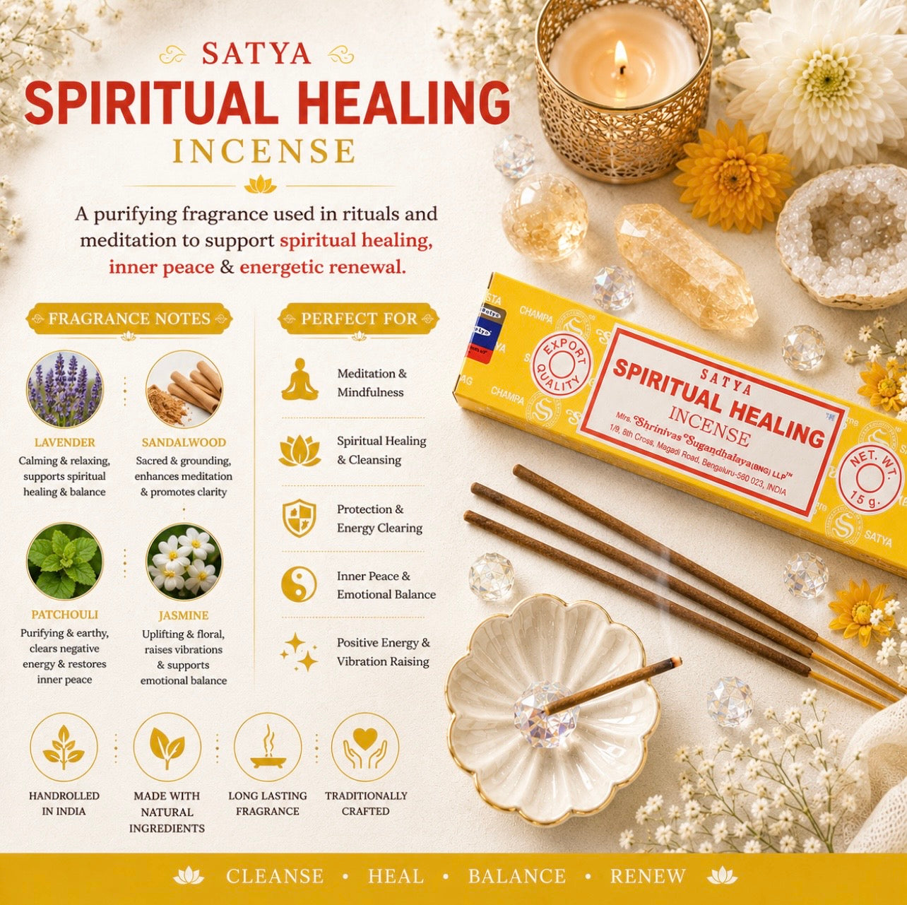 Spiritual Healing Incense