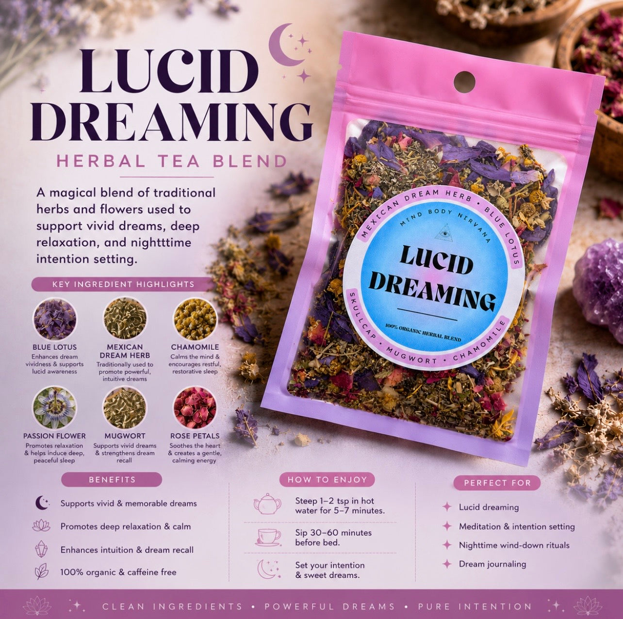 Lucid Dreaming Herbal Blend