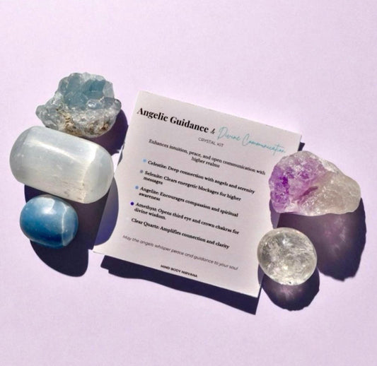 Angelic Guidance & Divine Communication Crystal Kit