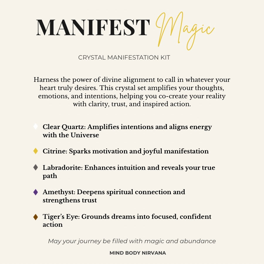 Manifest Magic Crystal Kit