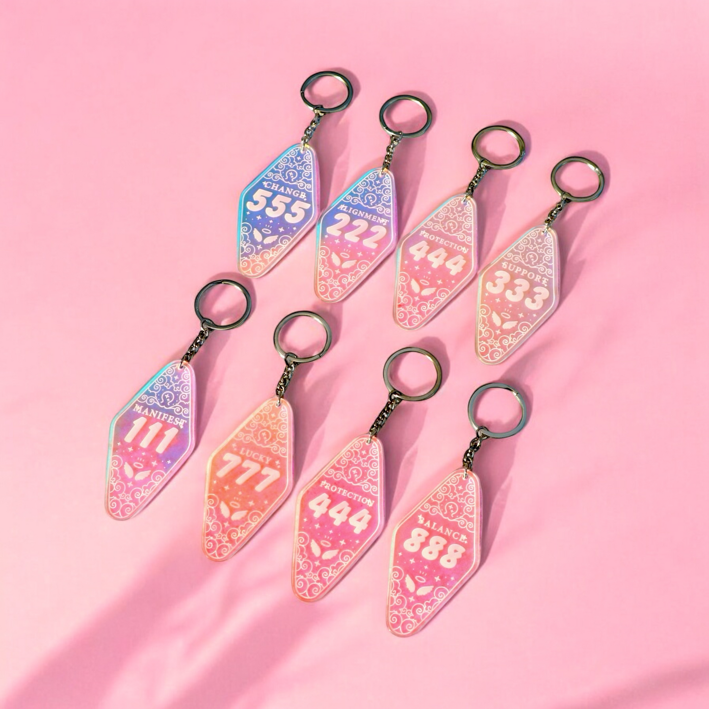 Angel Number Keychain