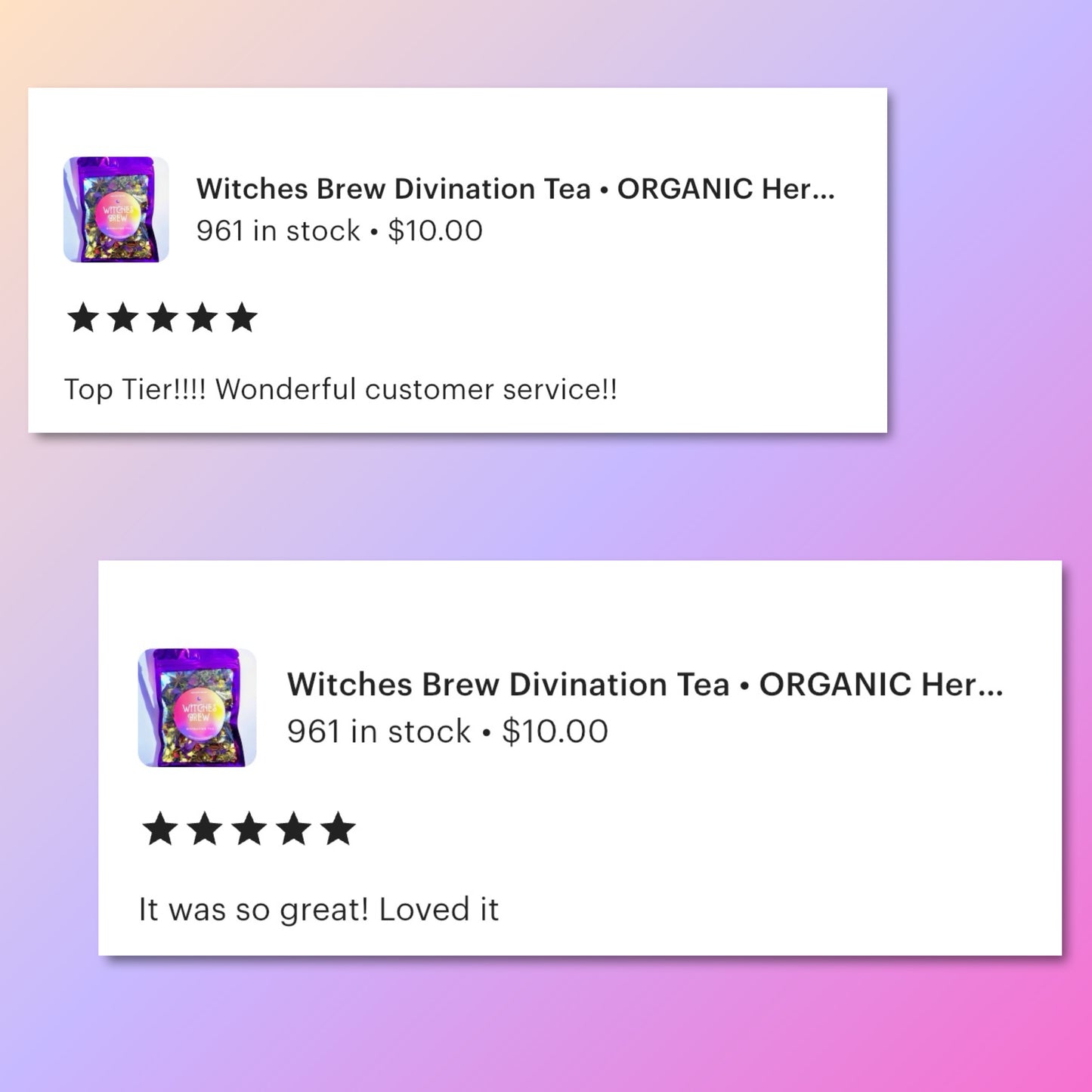 Witches Brew Divination Tea