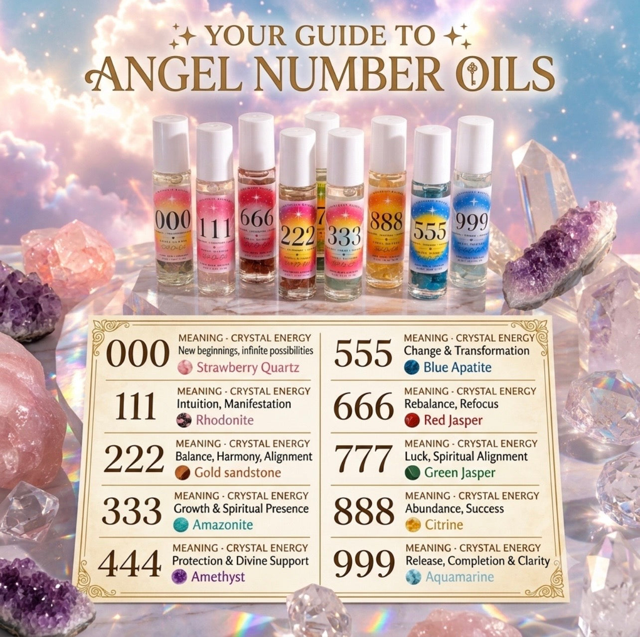 Angel Number Roll-on Oil
