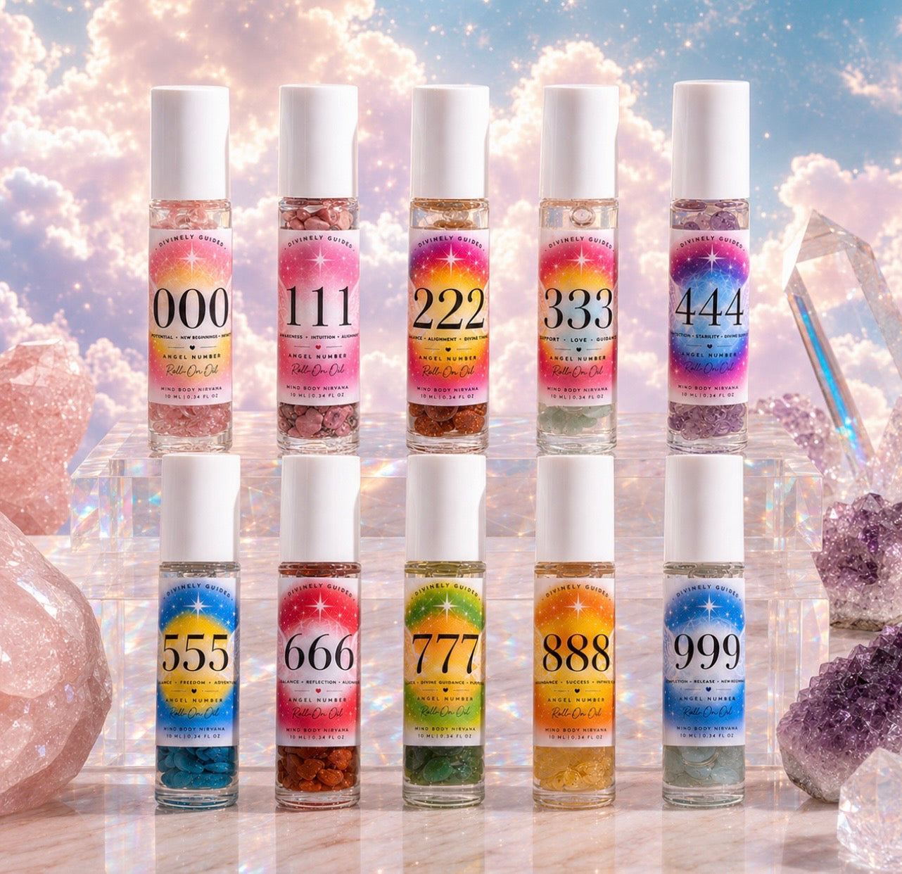 Complete Angel Number Oil Collection