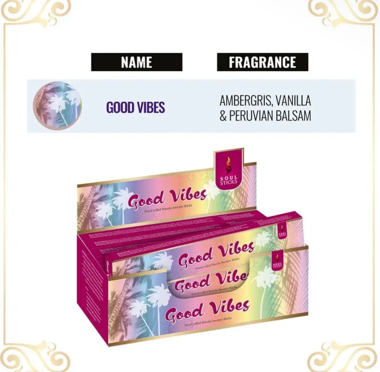 Good Vibes Incense