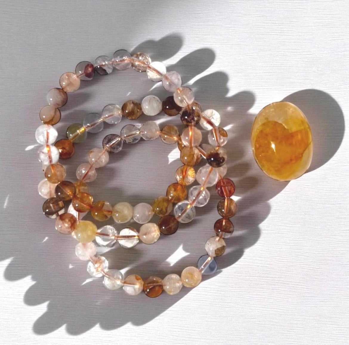 Golden Healer Crystal Bracelet