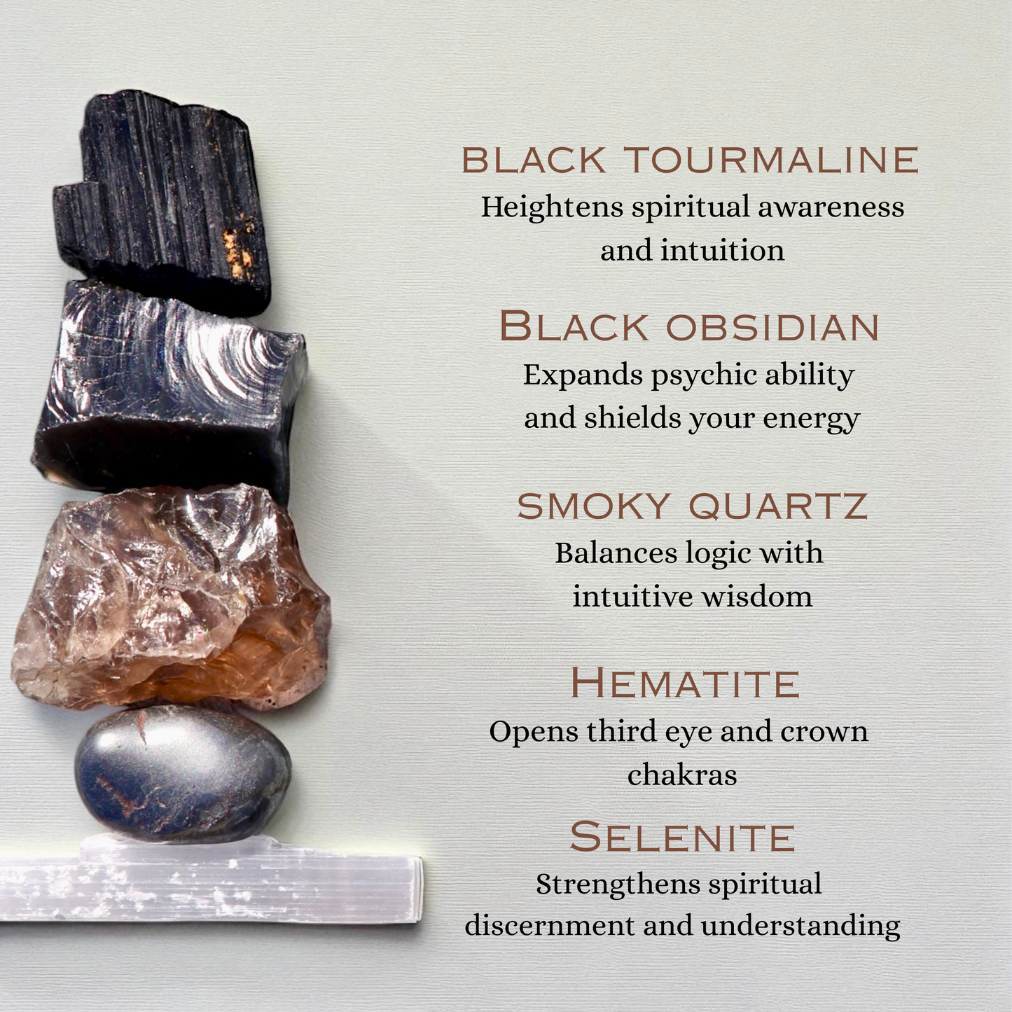 Protection & Grounding Crystal Kit